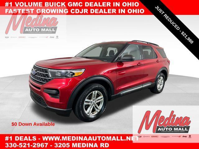 used 2020 Ford Explorer car, priced at $21,988