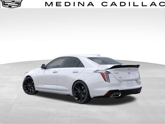 new 2025 Cadillac CT4 car, priced at $52,460