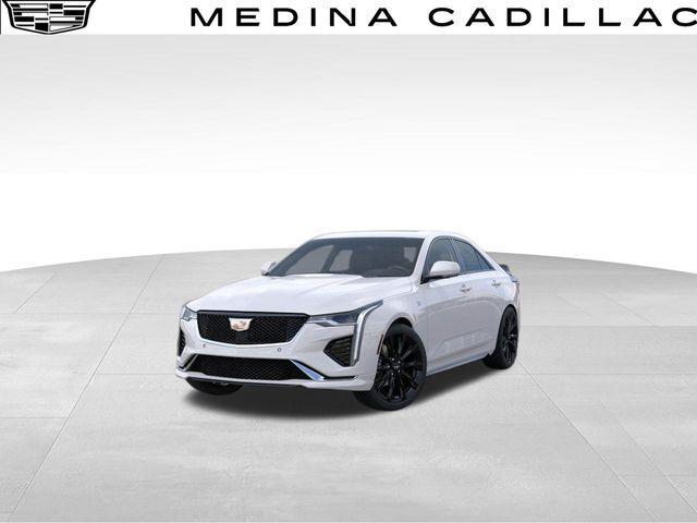 new 2025 Cadillac CT4 car, priced at $52,460
