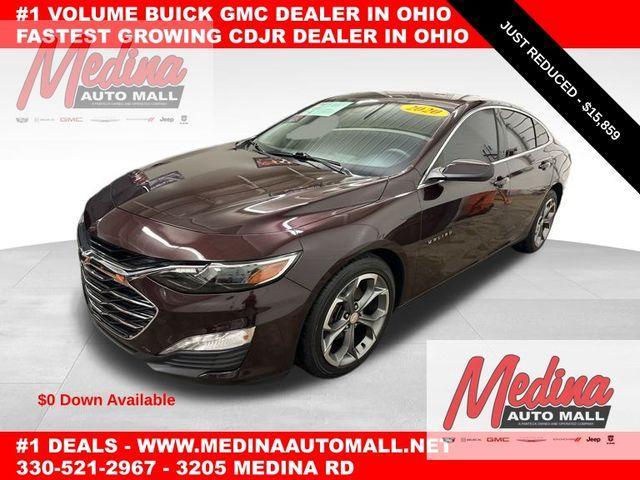 used 2020 Chevrolet Malibu car, priced at $15,859