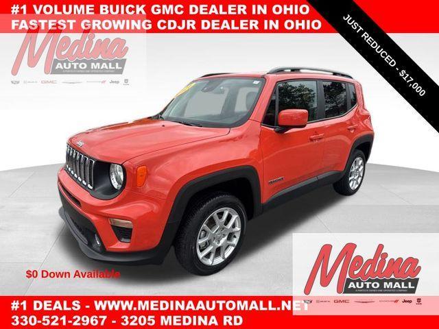 used 2021 Jeep Renegade car, priced at $17,000