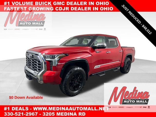 used 2022 Toyota Tundra car, priced at $48,512