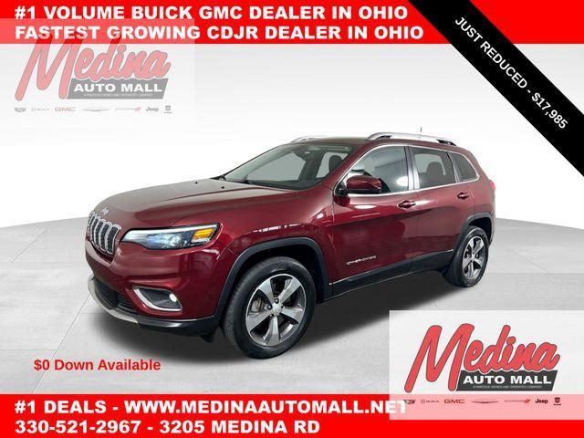used 2019 Jeep Cherokee car, priced at $17,985