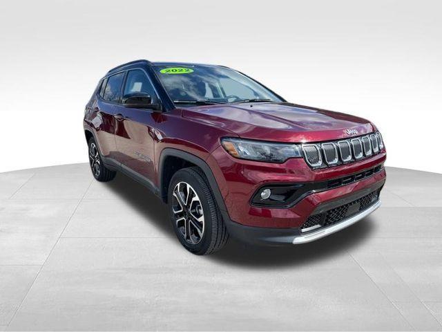 used 2022 Jeep Compass car, priced at $21,997