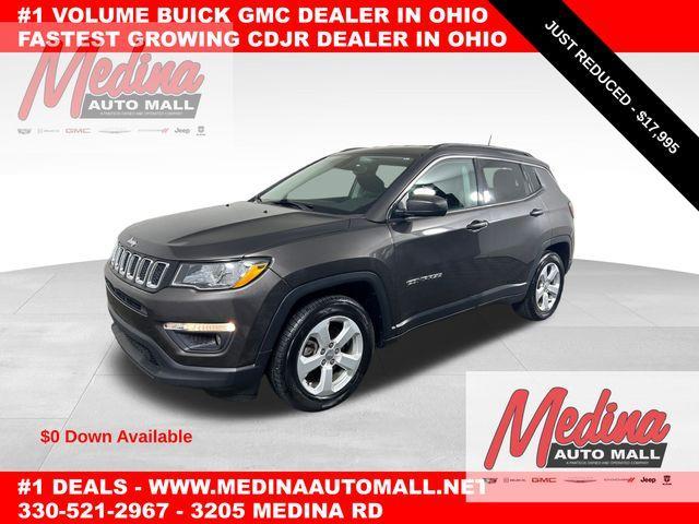 used 2021 Jeep Compass car, priced at $17,550