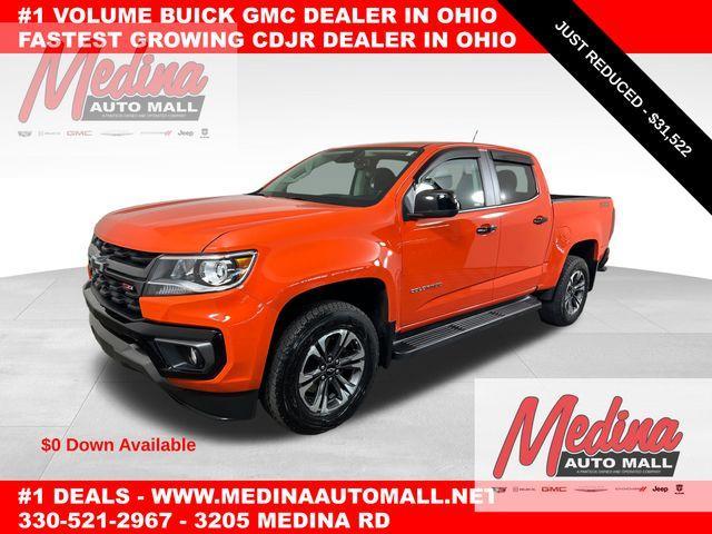 used 2021 Chevrolet Colorado car, priced at $31,522