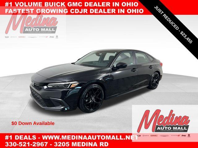 used 2024 Honda Civic car, priced at $23,455