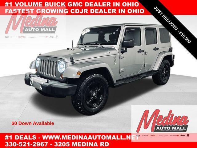 used 2013 Jeep Wrangler Unlimited car, priced at $15,900