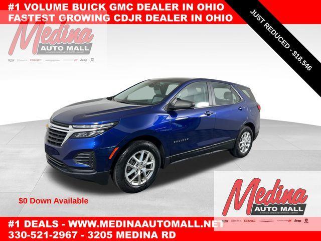 used 2022 Chevrolet Equinox car, priced at $18,546