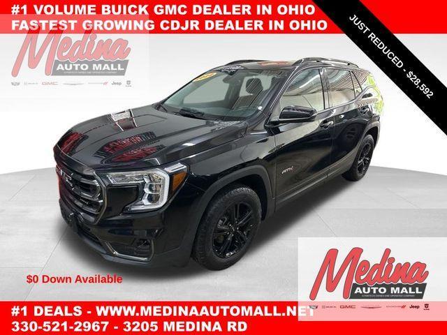 used 2022 GMC Terrain car, priced at $28,592
