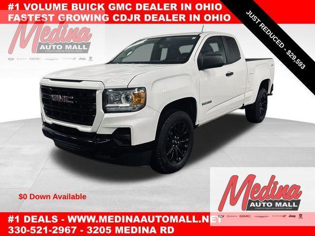 used 2022 GMC Canyon car, priced at $29,593