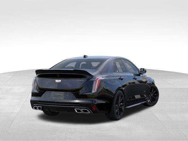 new 2025 Cadillac CT4-V car, priced at $57,825