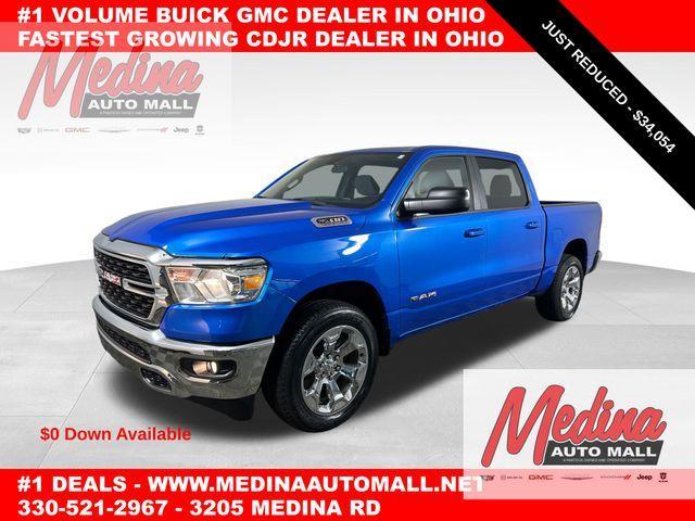 used 2022 Ram 1500 car, priced at $34,054