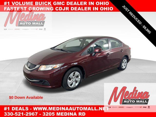 used 2013 Honda Civic car, priced at $9,995