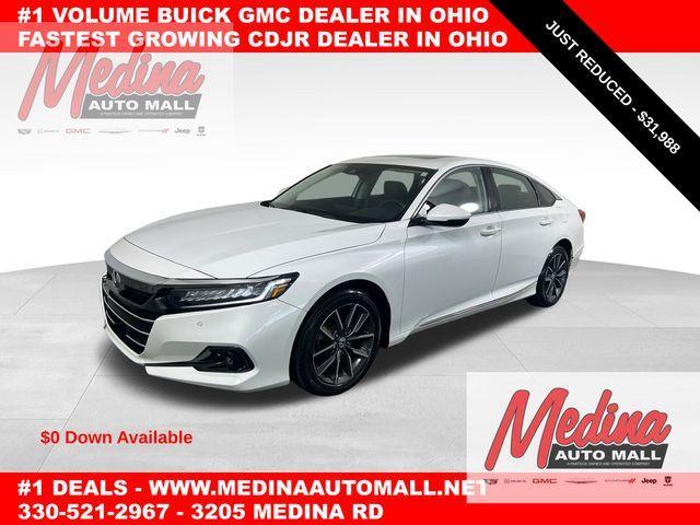 used 2022 Honda Accord car, priced at $31,988