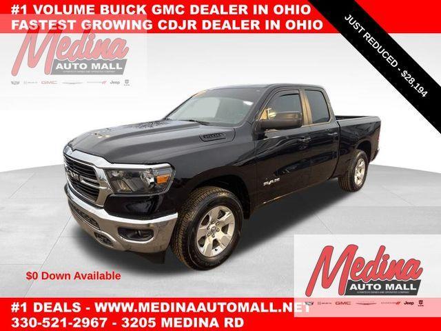 used 2021 Ram 1500 car, priced at $28,194