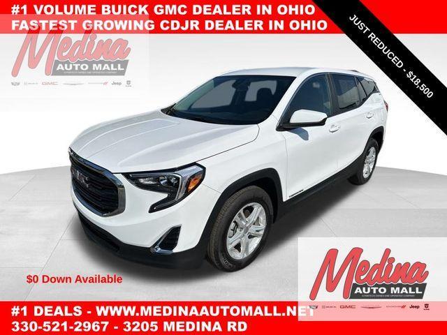 used 2021 GMC Terrain car, priced at $18,500