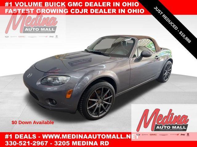 used 2007 Mazda MX-5 Miata car, priced at $10,988