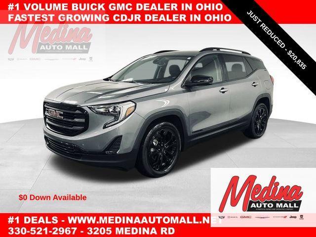 used 2021 GMC Terrain car, priced at $20,835