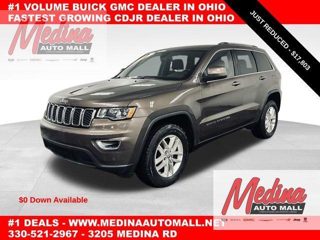 used 2018 Jeep Grand Cherokee car, priced at $17,803