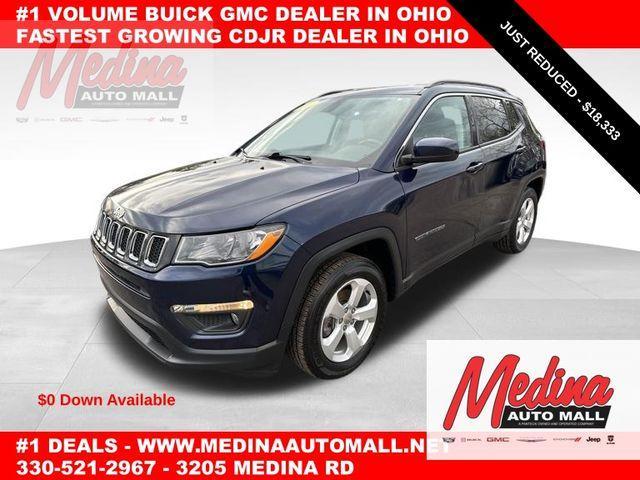 used 2020 Jeep Compass car, priced at $18,333