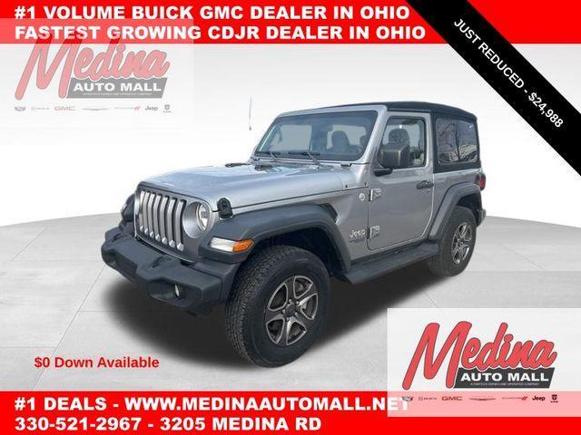 used 2018 Jeep Wrangler car, priced at $24,988