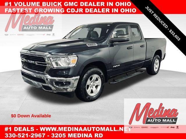 used 2021 Ram 1500 car, priced at $33,603