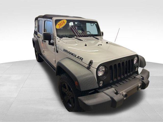 used 2016 Jeep Wrangler Unlimited car, priced at $20,555