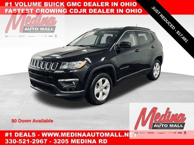 used 2021 Jeep Compass car, priced at $17,681