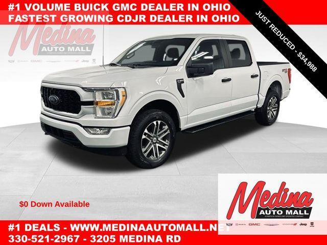 used 2021 Ford F-150 car, priced at $34,988