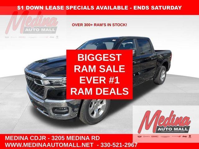 new 2025 Ram 1500 car, priced at $43,879