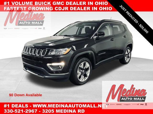 used 2021 Jeep Compass car, priced at $20,500