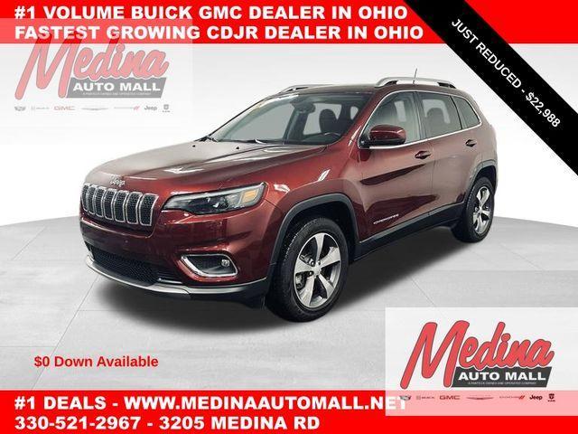 used 2020 Jeep Cherokee car, priced at $22,988