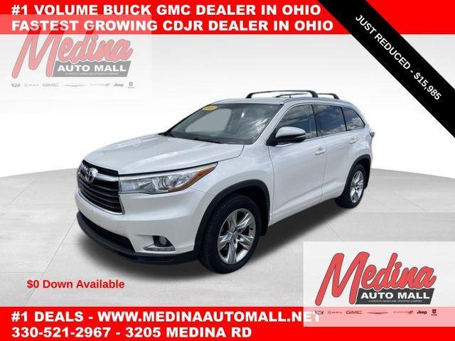 used 2015 Toyota Highlander car, priced at $15,985