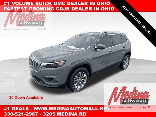 used 2021 Jeep Cherokee car, priced at $21,493