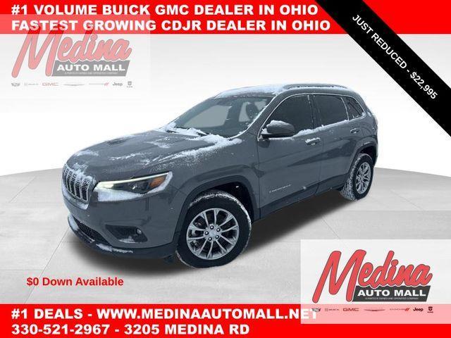 used 2021 Jeep Cherokee car, priced at $22,995