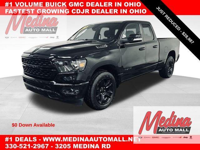 used 2022 Ram 1500 car, priced at $28,987