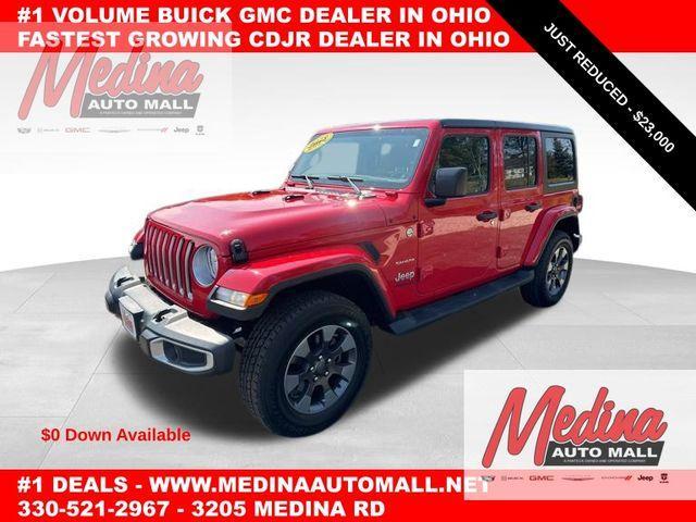 used 2018 Jeep Wrangler Unlimited car, priced at $23,000