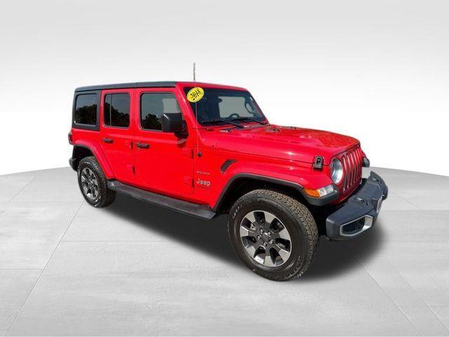 used 2018 Jeep Wrangler Unlimited car, priced at $24,544