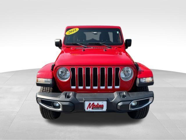 used 2018 Jeep Wrangler Unlimited car, priced at $24,544