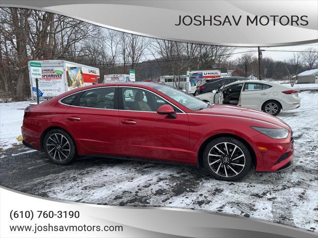 used 2021 Hyundai Sonata car, priced at $18,295