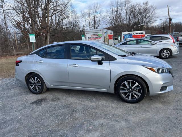 used 2021 Nissan Versa car, priced at $14,895