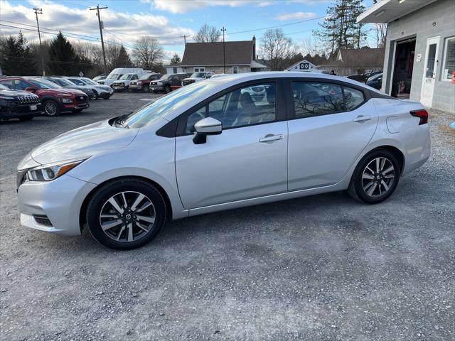 used 2021 Nissan Versa car, priced at $14,895