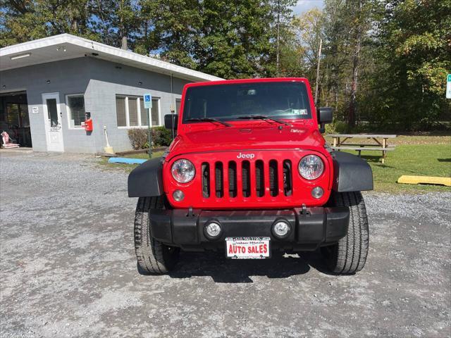 used 2015 Jeep Wrangler Unlimited car, priced at $15,995