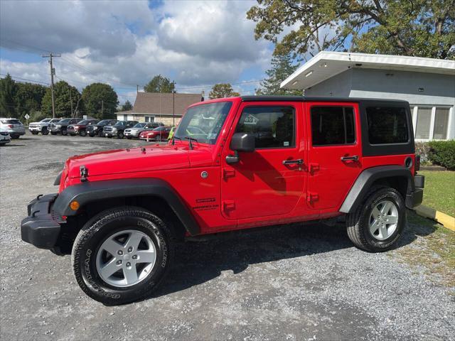 used 2015 Jeep Wrangler Unlimited car, priced at $15,995