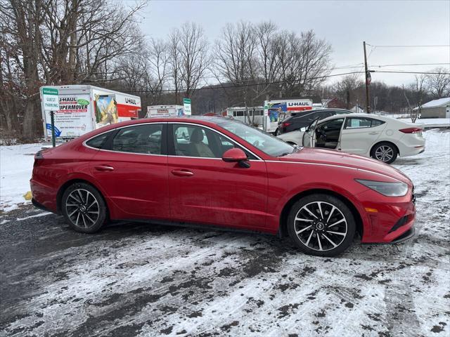 used 2021 Hyundai Sonata car, priced at $18,795