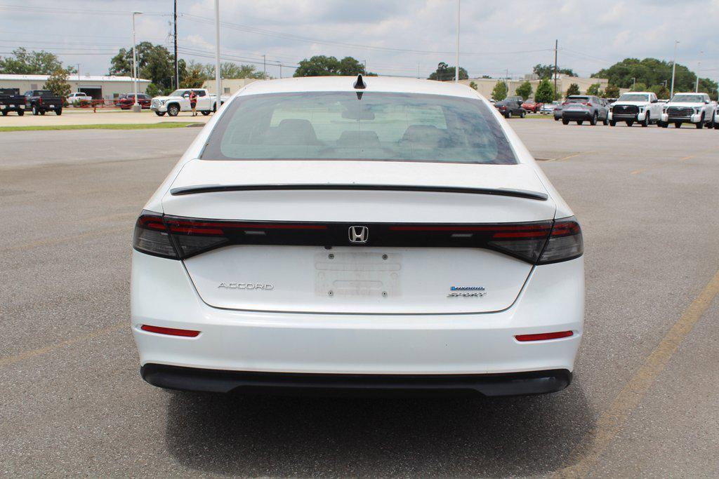 used 2023 Honda Accord Hybrid car, priced at $25,395