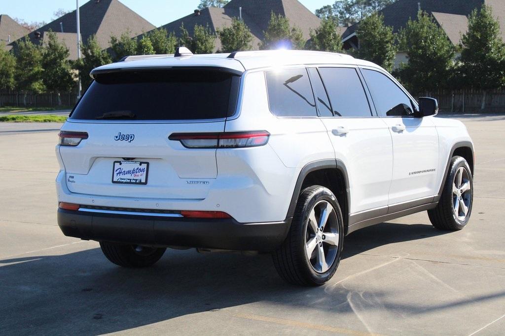 used 2021 Jeep Grand Cherokee L car, priced at $27,999