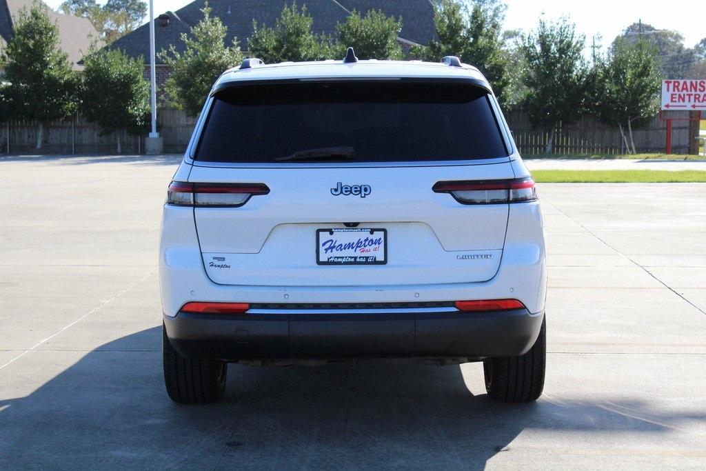 used 2021 Jeep Grand Cherokee L car, priced at $27,999