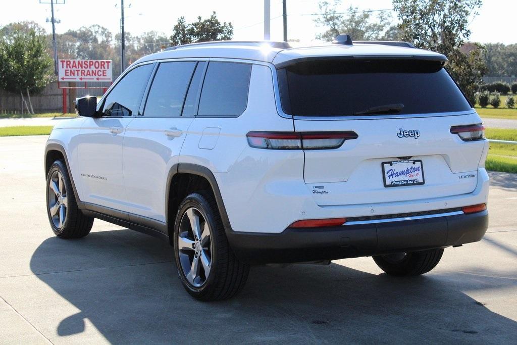 used 2021 Jeep Grand Cherokee L car, priced at $27,999